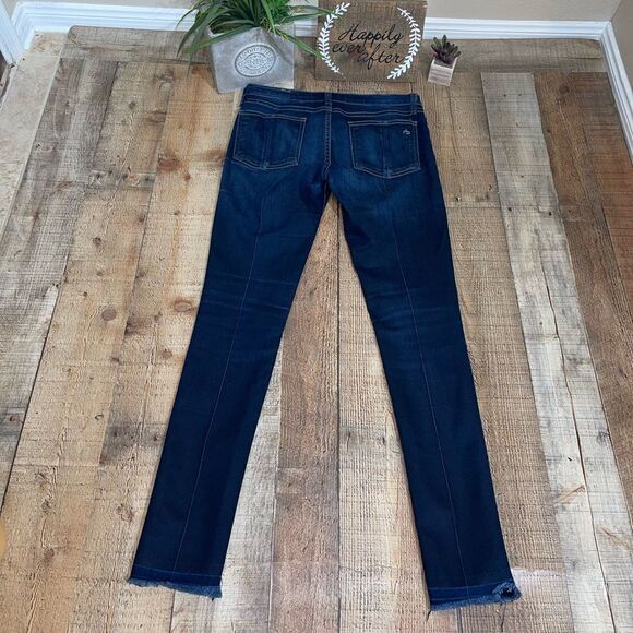 Rag & bone skinny raw hem jeans - Picture 3 of 10